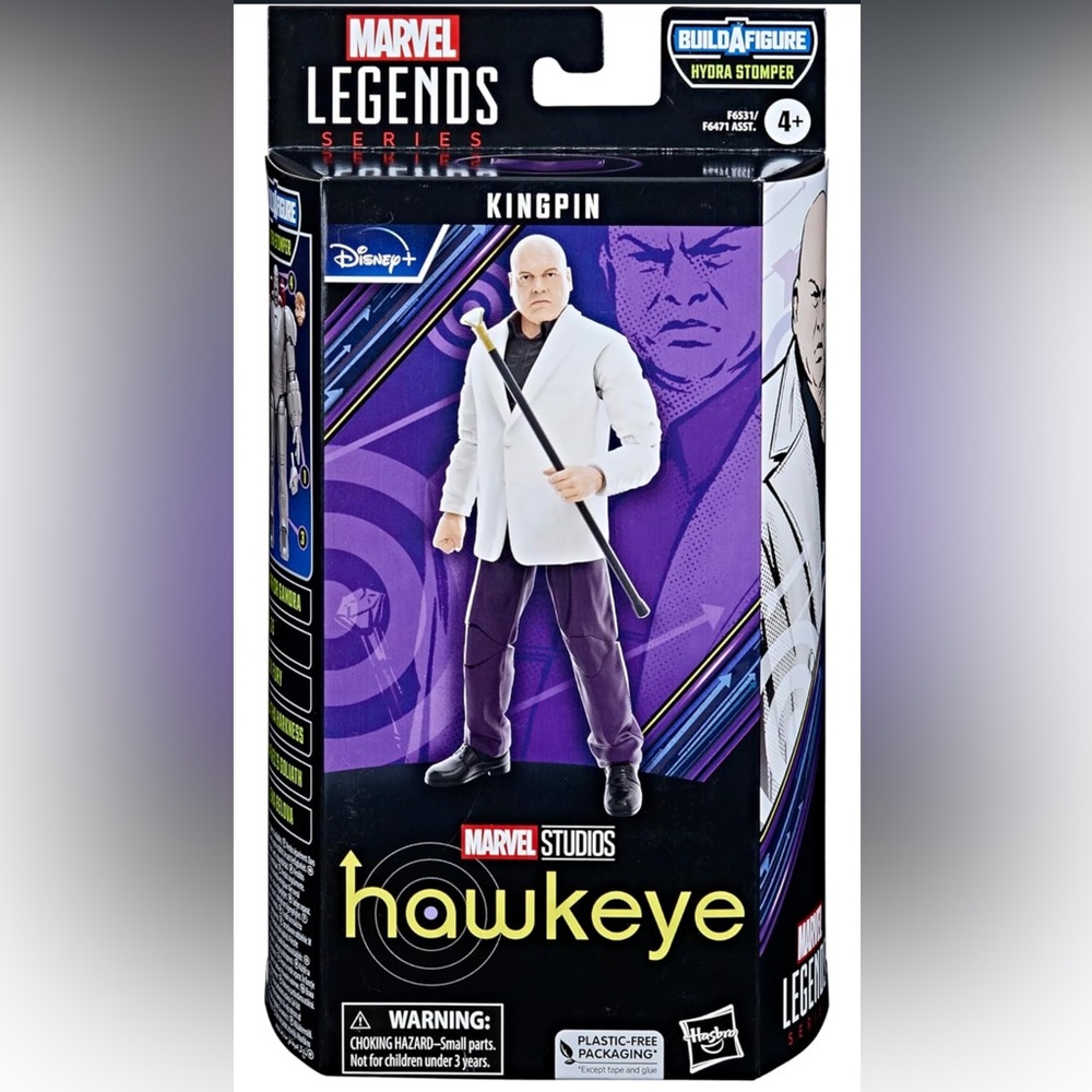KINGPIN * Marvel Legends * HAWKEYE * 6” Action Figure * Collectible Unisex Kids